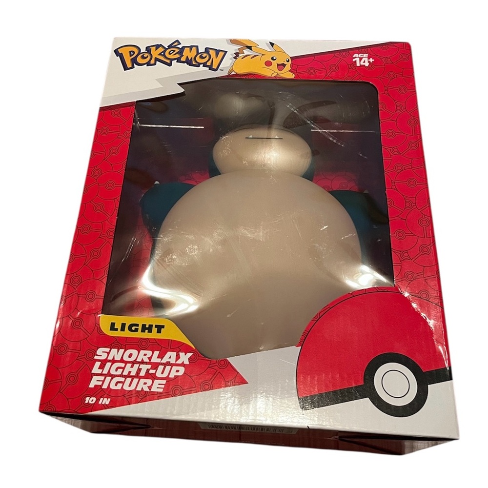 Snorlax Light-Up Figure - Blue and White